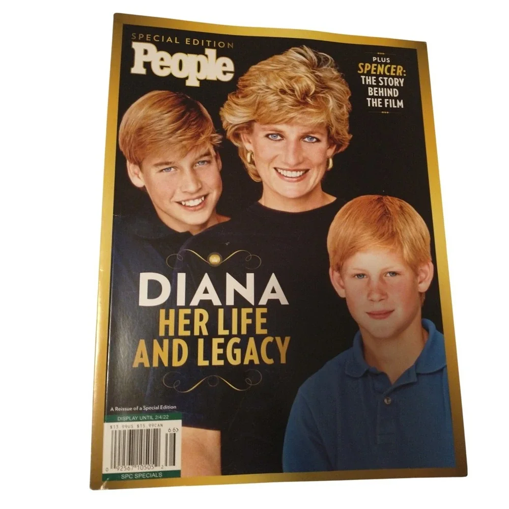 People Special Edition Magazine Diana Her Life and Legacy 2022 Princess of Wales